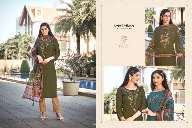 Inayat By Vastrikaa SE218-SE223 Readymade Catalog